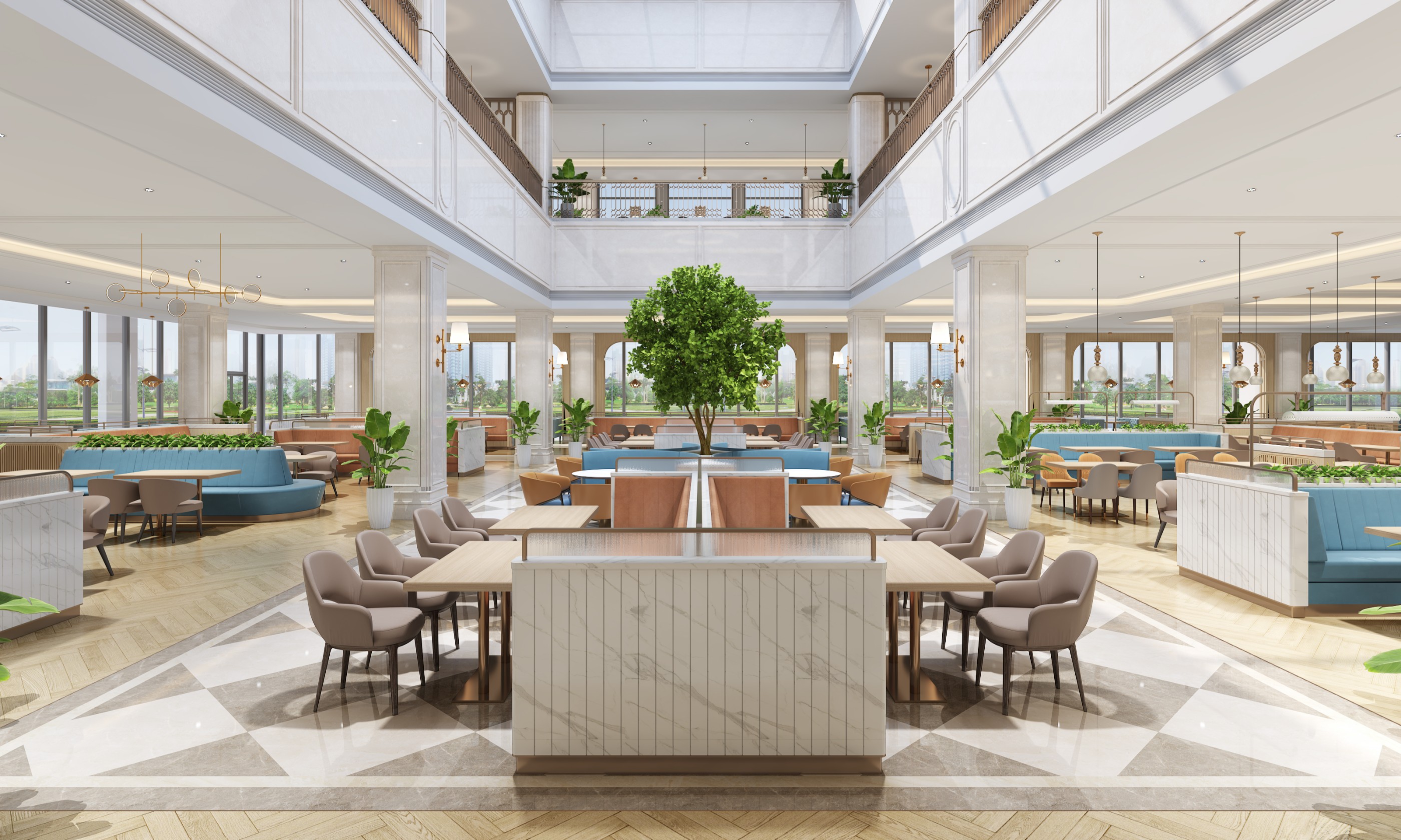 華為武漢研究所光工廠員工餐廳設(shè)計(jì)